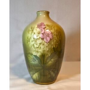 Antique Royal Bonn Germany Hand Painted Porcelain Vase Art Nouveau 6.5”